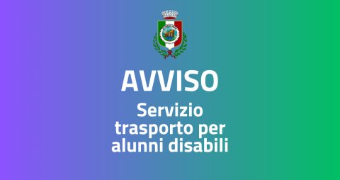 Trasporto Alunni disabili