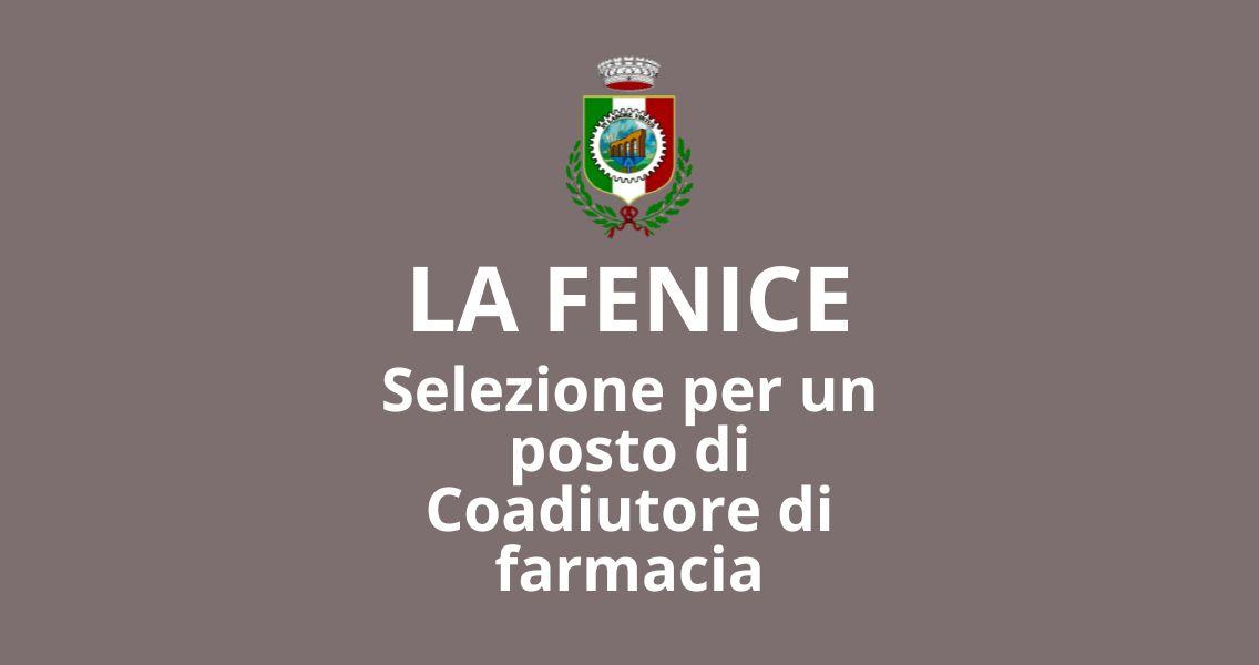 Coadiutore di farmacia