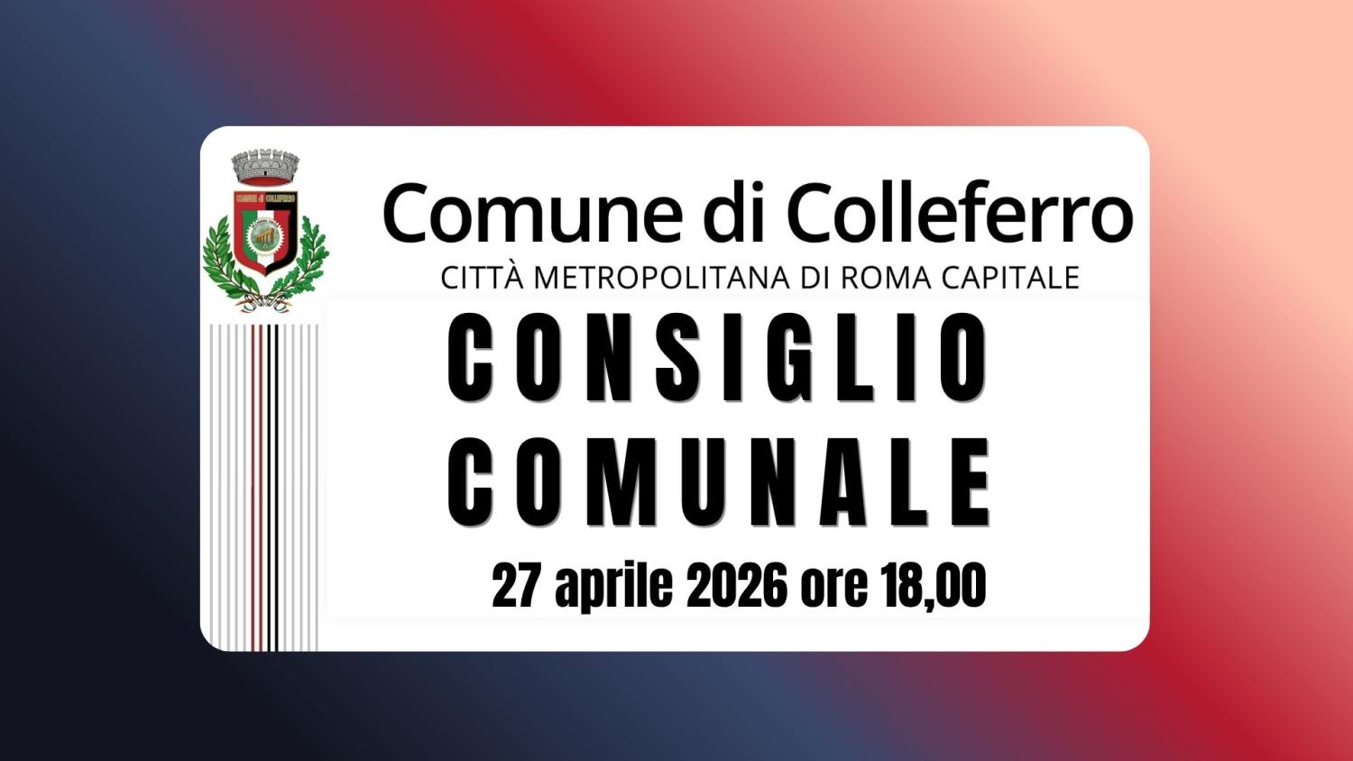 Consiglio Comunale