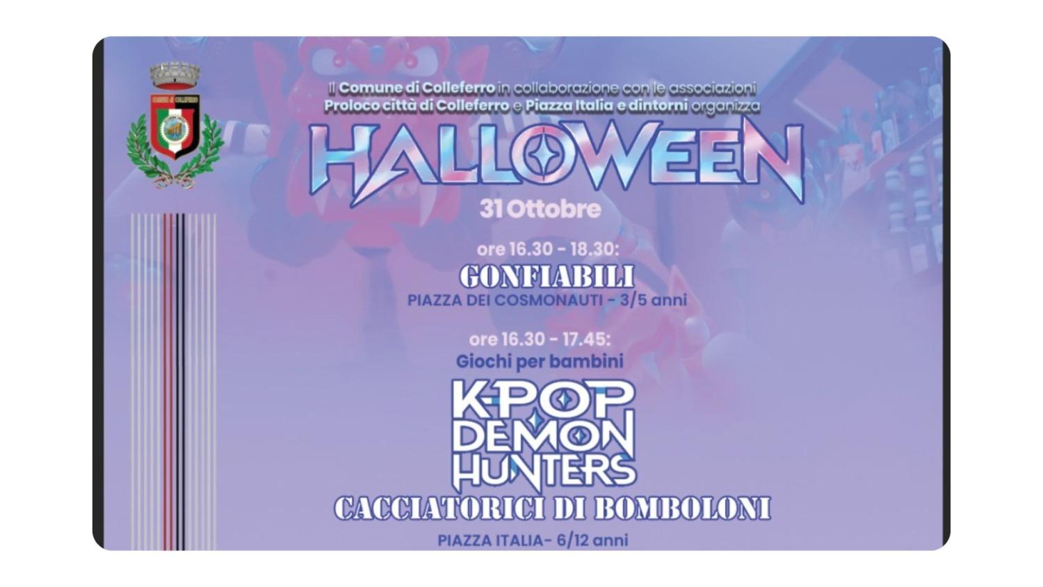Halloween in piazza 